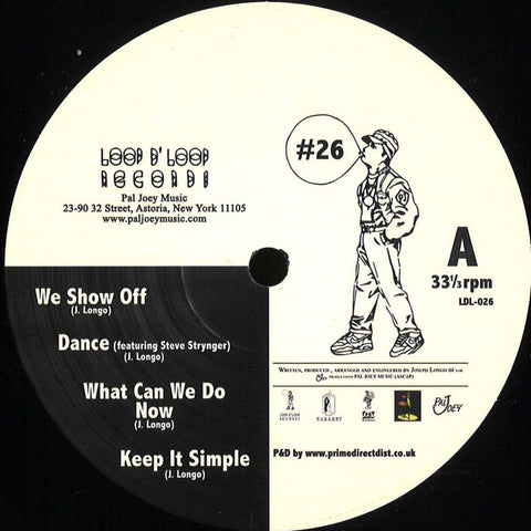 Pal Joey - Loop - D - Loop 26 Vinyl - Vinyl Record