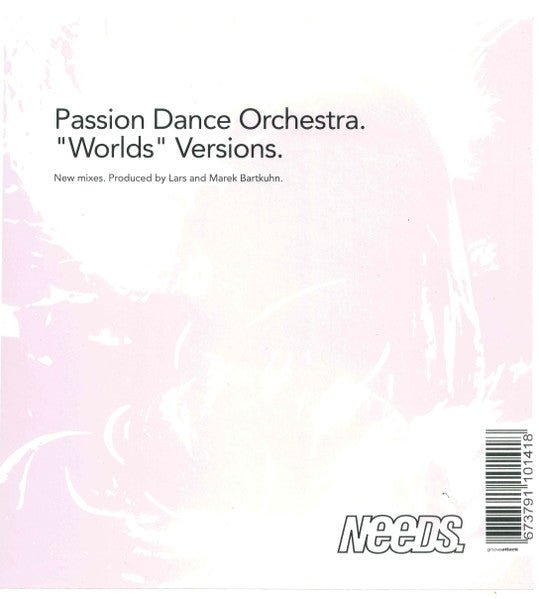 Passion Dance Orchestra - "Worlds" Versions Vinyl