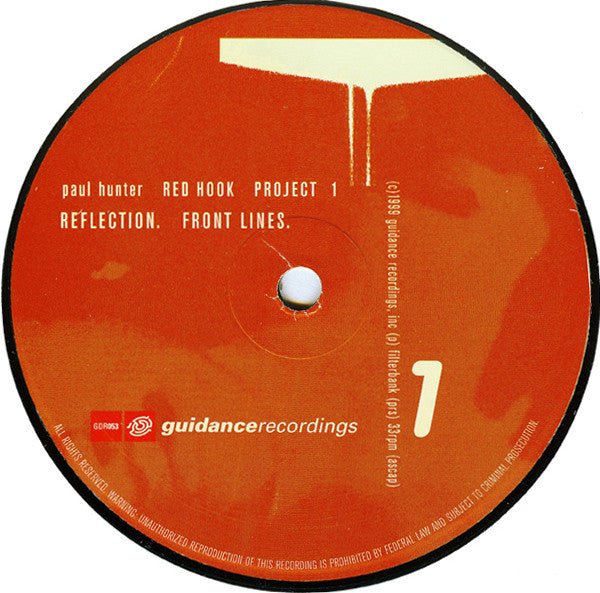 Paul Hunter - Red Hook Project 1 Vinyl