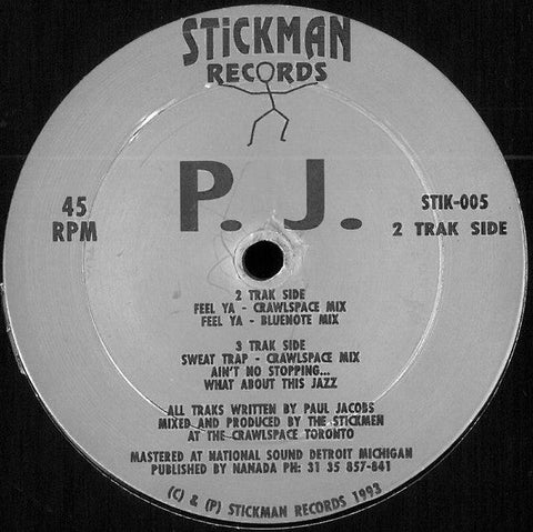 Paul Jacobs - Feel Ya Vinyl - Vinyl Record