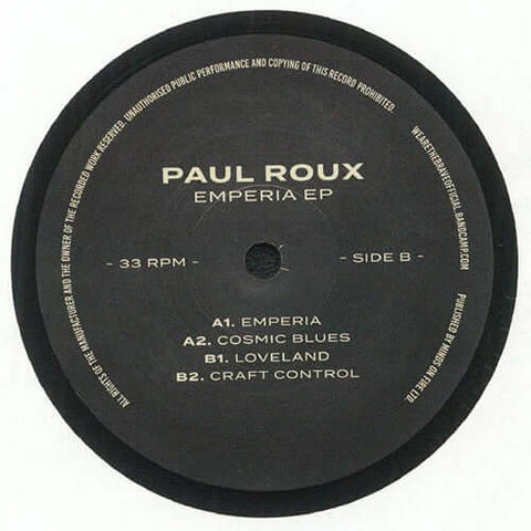 Paul Roux - Emperia EP Vinyl - Vinyl Record