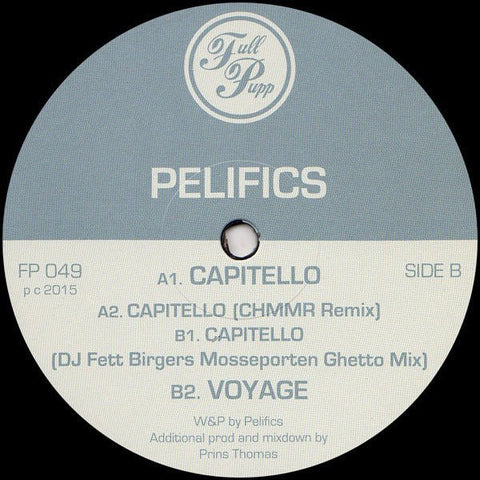 Pelifics - Capitello Vinyl - Vinyl Record