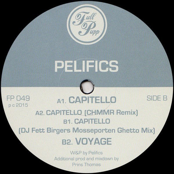 Pelifics - Capitello Vinyl