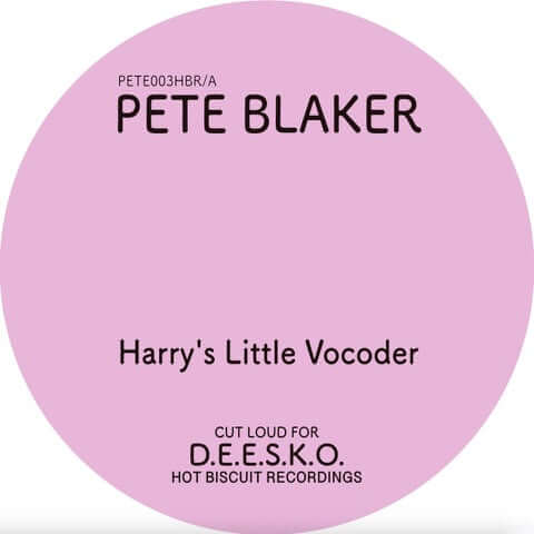 Peter Blaker - Harry's Little Vocoder Vinyl