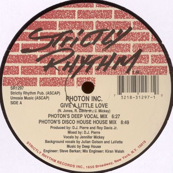 Photon Inc. - Give A Little Love Vinyl