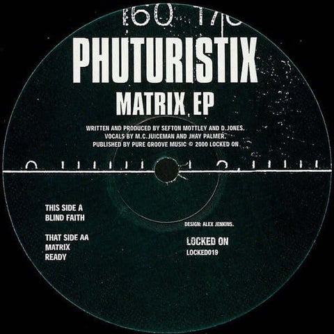 Phuturistix - Matrix EP Vinyl - Vinyl Record