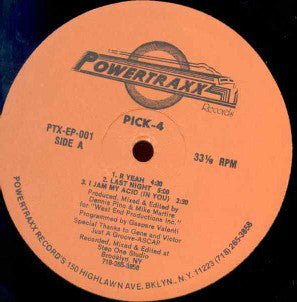 Pick - 4 - R Yeah Vinyl