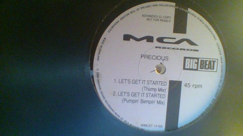 Precious - Let's Get It Started Vinyl - Vinyl Record