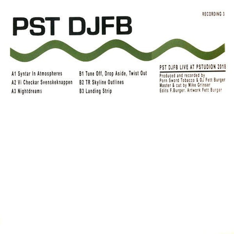 PST, DJFB - Live At Pstudion 2018 Vinyl - Vinyl Record