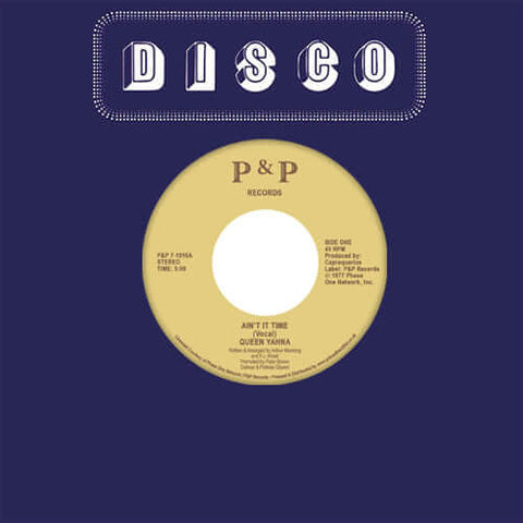 Queen Yahna - Ain't It Time Vinyl - Vinyl Record
