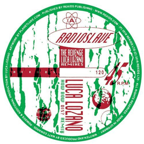 Radio Slave - The Revenge (Luca Lozano Remixes) Vinyl - Vinyl Record
