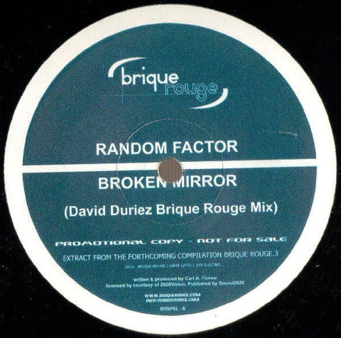 Random Factor - Broken Mirror (Remixes) Vinyl - Vinyl Record