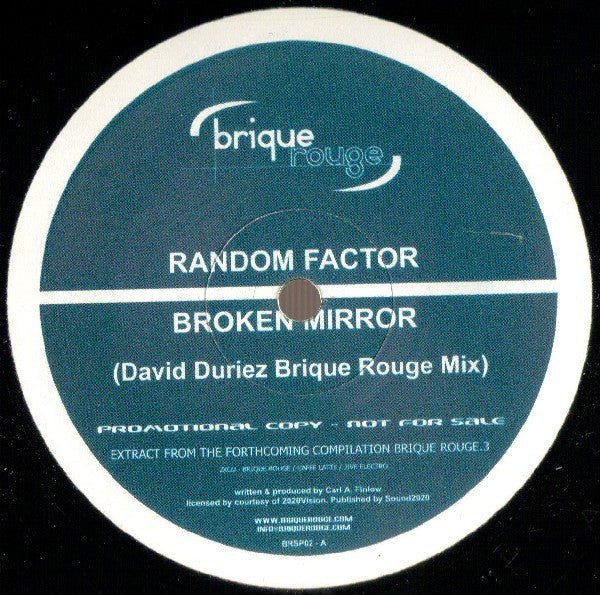 Random Factor - Broken Mirror (Remixes) Vinyl