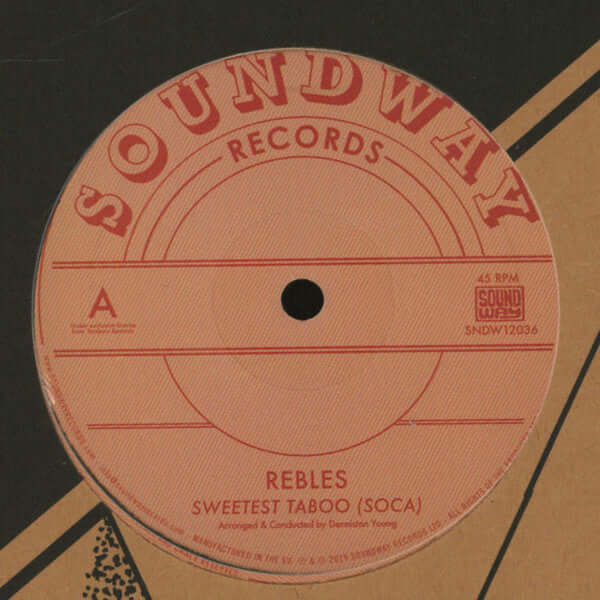 Rebles - Sweetest Taboo (Soca) Vinyl