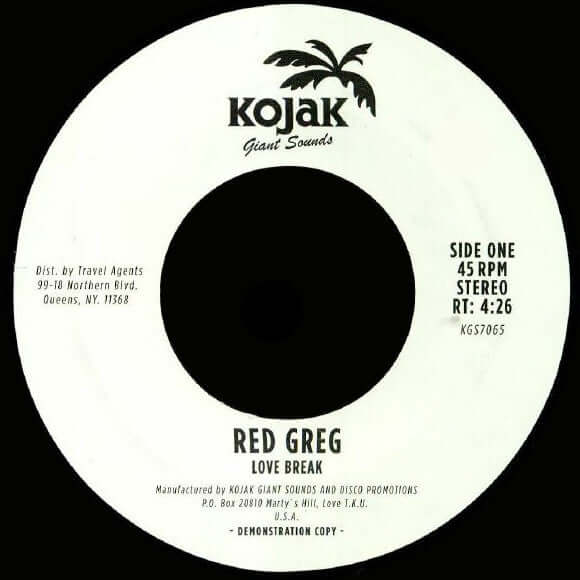 Red Greg - Love Break Vinyl