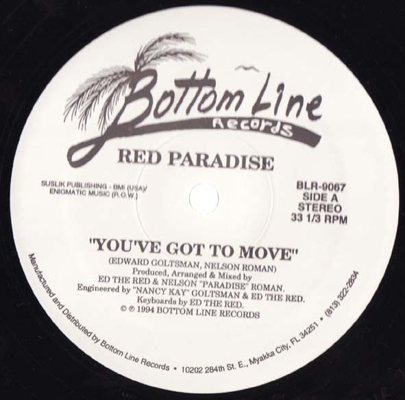 Red Paradise - You've Got To Move / We Need Some Woman Vinyl