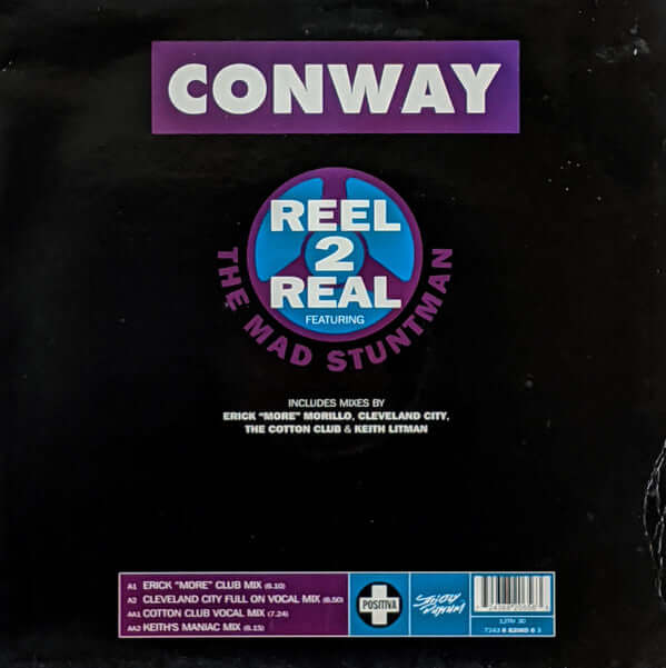 Reel 2 Real Featuring The Mad Stuntman - Conway Vinyl