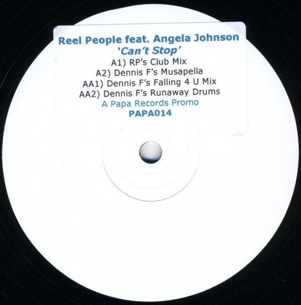 Reel People feat. Angela Johnson - Can't Stop Vinyl