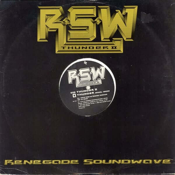 Renegade Soundwave - Thunder II Vinyl