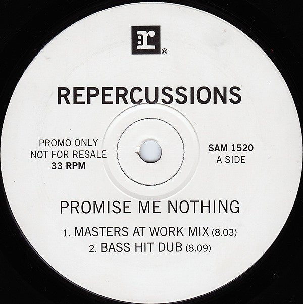 Repercussions - Promise Me Nothing Vinyl