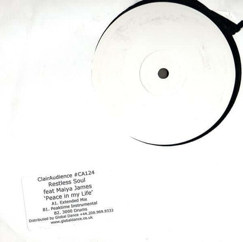 Restless Soul Featuring Maiya James - Peace In My Life Vinyl - Vinyl Record