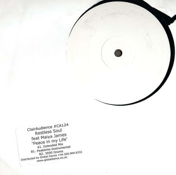 Restless Soul Featuring Maiya James - Peace In My Life Vinyl