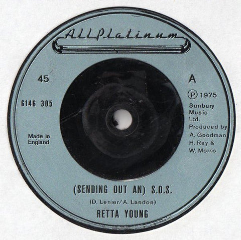 Retta Young - (Sending Out An) S.O.S. Vinyl - Vinyl Record