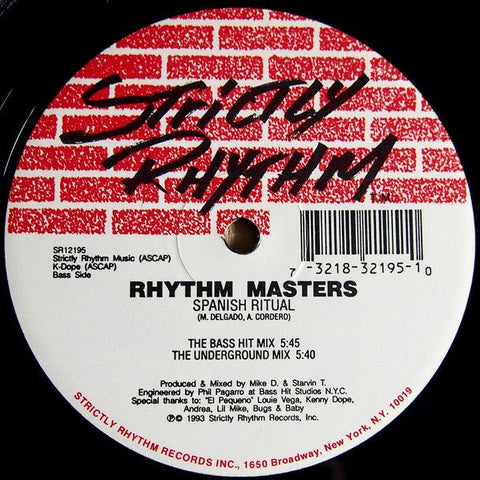 Rhythm Masters - Spanish Ritual Vinyl - Vinyl Record