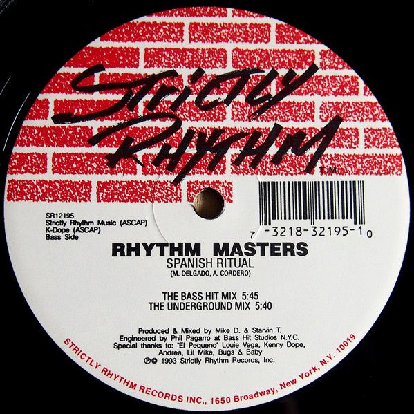 Rhythm Masters - Spanish Ritual Vinyl
