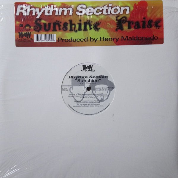 Rhythm Section - Sunshine / Praise Vinyl