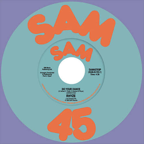Rhyze - Do Your Dance / Free Vinyl - Vinyl Record