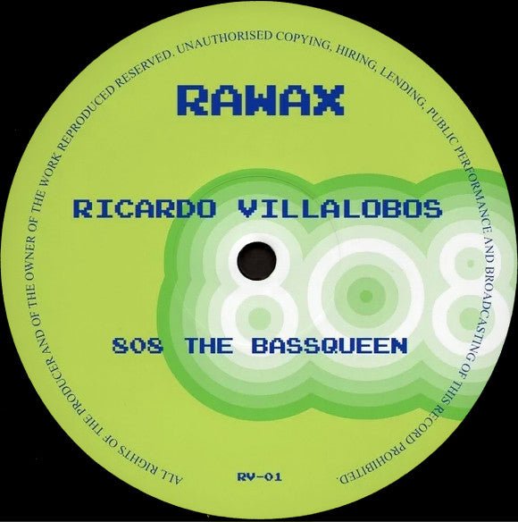 Ricardo Villalobos - 808 The Bassqueen Vinyl
