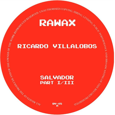 Ricardo Villalobos - Salvador (Part 1 of 3) Vinyl - Vinyl Record