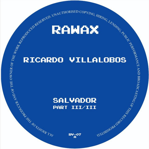 Ricardo Villalobos - Salvador (Part 3 of 3) Vinyl - Vinyl Record