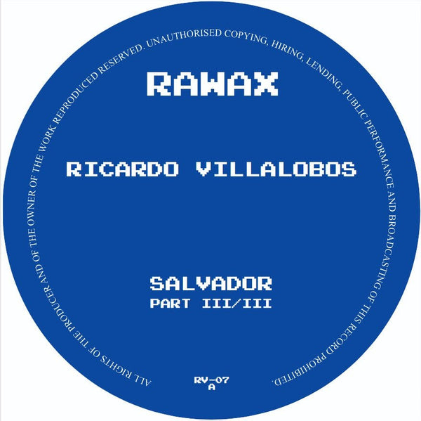 Ricardo Villalobos - Salvador (Part 3 of 3) Vinyl
