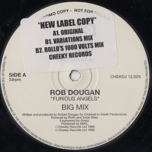 Rob Dougan - Furious Angels Vinyl