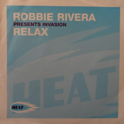 Robbie Rivera Presents Invasion - Relax Vinyl - Vinyl Record