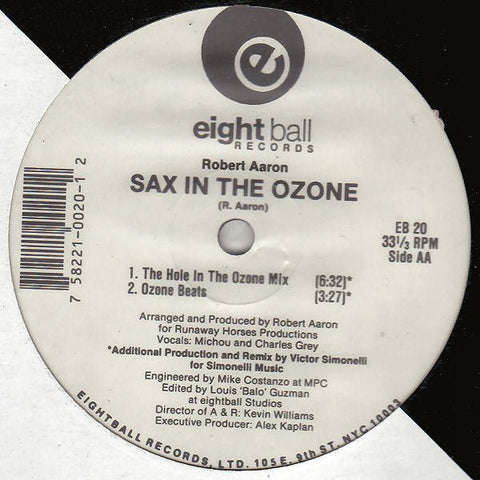 Robert Aaron - Sax In The Ozone Vinyl - Vinyl Record