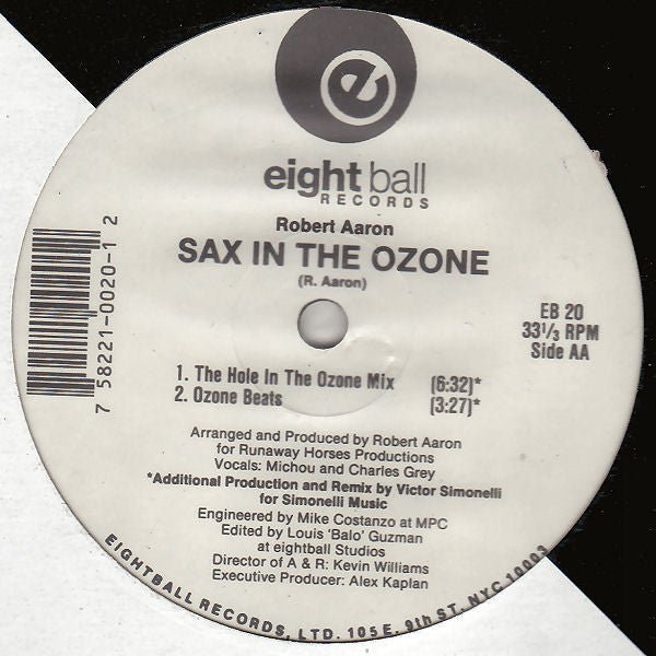 Robert Aaron - Sax In The Ozone Vinyl