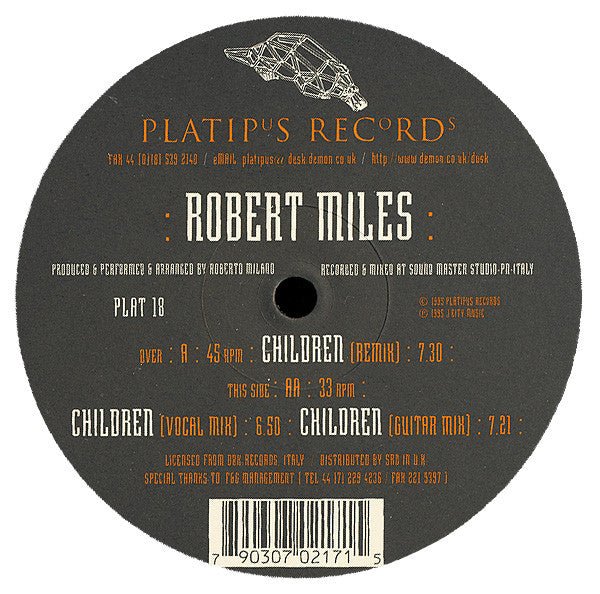 Robert Miles - Children Vinyl