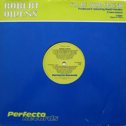 Robert Owens - I'll Be Your Friend Vinyl - Vinyl Record