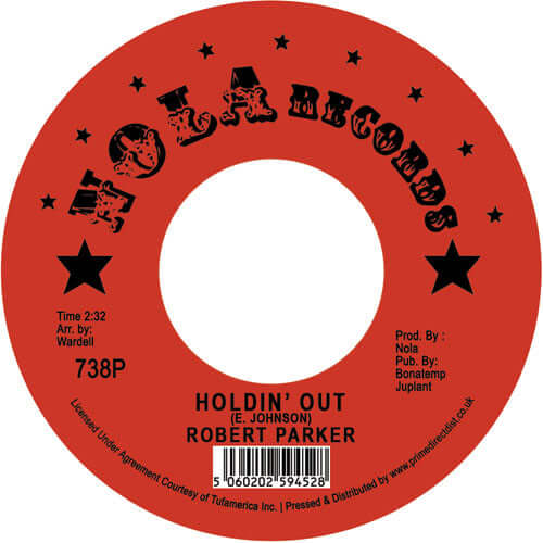 Robert Parker - Holdin Out / I Caught You In A Lie Vinyl