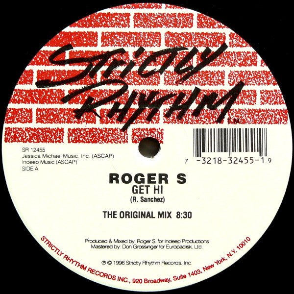 Roger S - Get Hi Vinyl