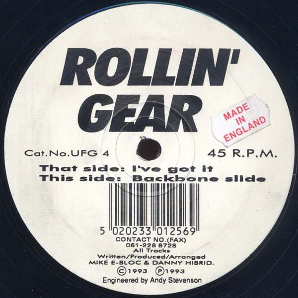 Rollin' Gear - I've Got It Vinyl