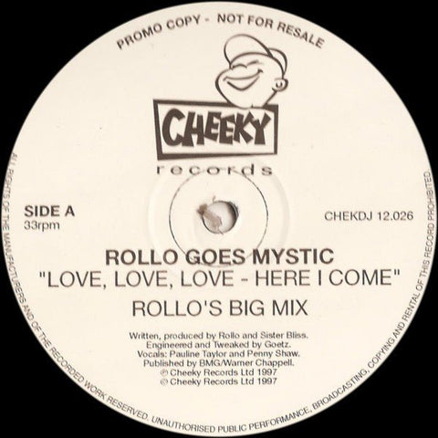 Rollo Goes Mystic - Love, Love, Love - Here I Come Vinyl - Vinyl Record