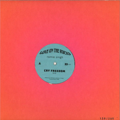 Romie Singh - Cry Freedom Vinyl - Vinyl Record