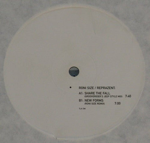 Roni Size / Reprazent - Share The Fall / New Forms Vinyl - Vinyl Record