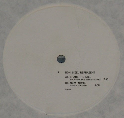 Roni Size / Reprazent - Share The Fall / New Forms Vinyl