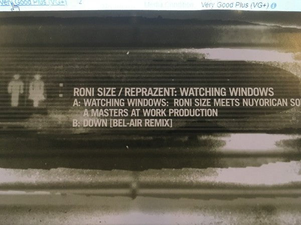 Roni Size / Reprazent - Watching Windows Vinyl