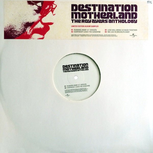 Roy Ayers - Destination Motherland | The Roy Ayers Anthology | Limited Edition Album Sampler Vinyl